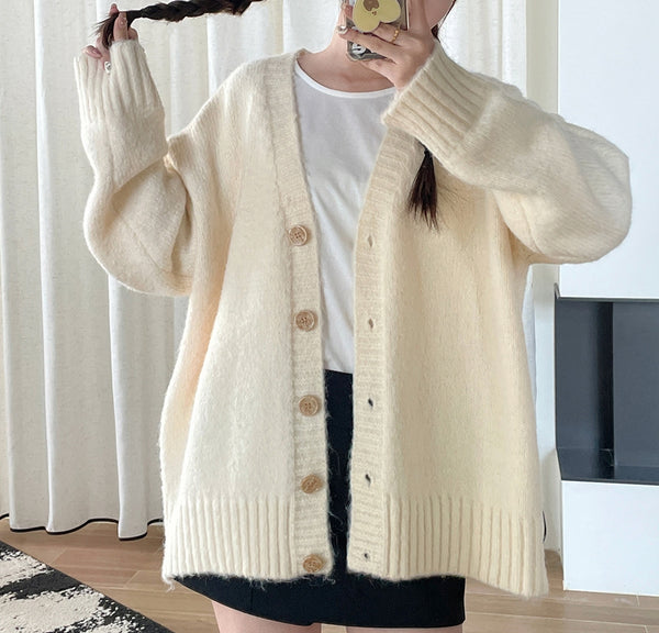 Fuzz cardigan (preorder/ 5 colours)