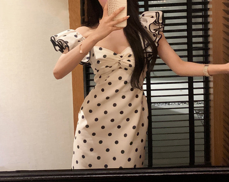 Polky dress (preorder/ 2 colours)