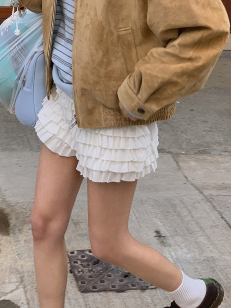 Chic layered skort (preorder)