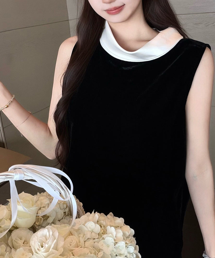 Velvet hepburn top (preorder/ 2 styles)