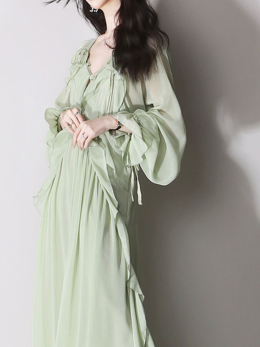 Mint maxi dress (preorder)