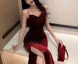 Gion velvet dress (preorder/ 2 colours)