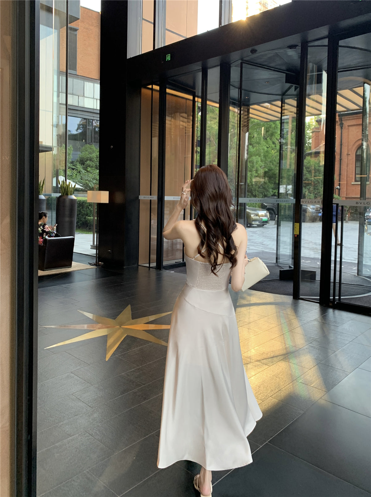 Velour dress (preorder/ 2 colours)