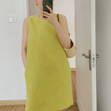 Citron dress (ready stock)