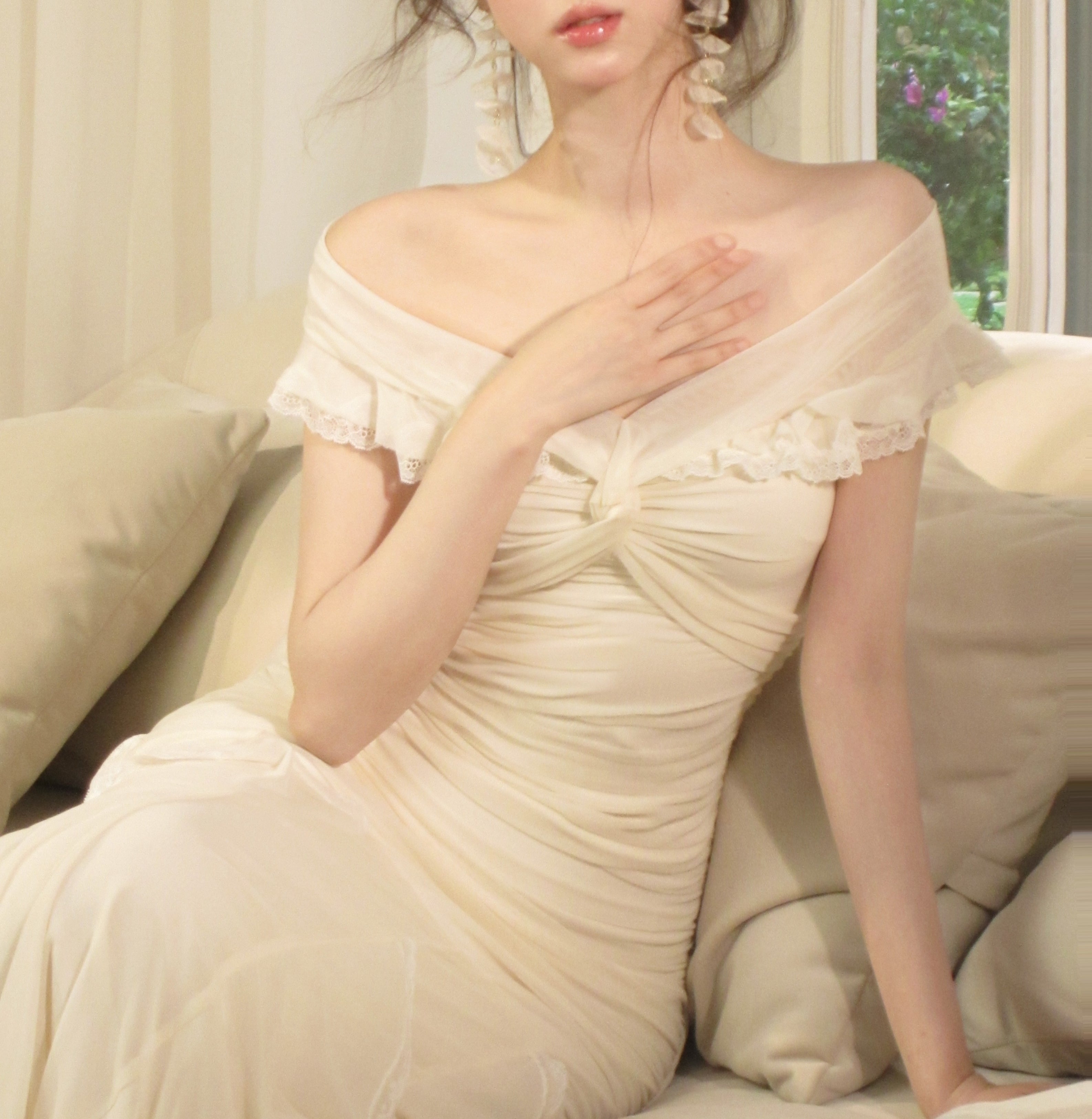 Evanescence dress (ready stock in midi (S)/ 2 lengths)