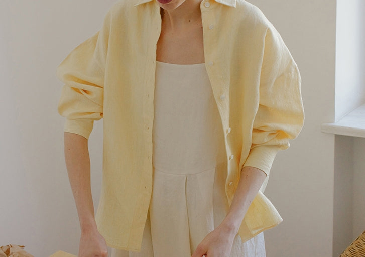 French linen shirt (preorder/ 2 colours)