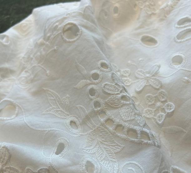 Eyelet dress (preorder)