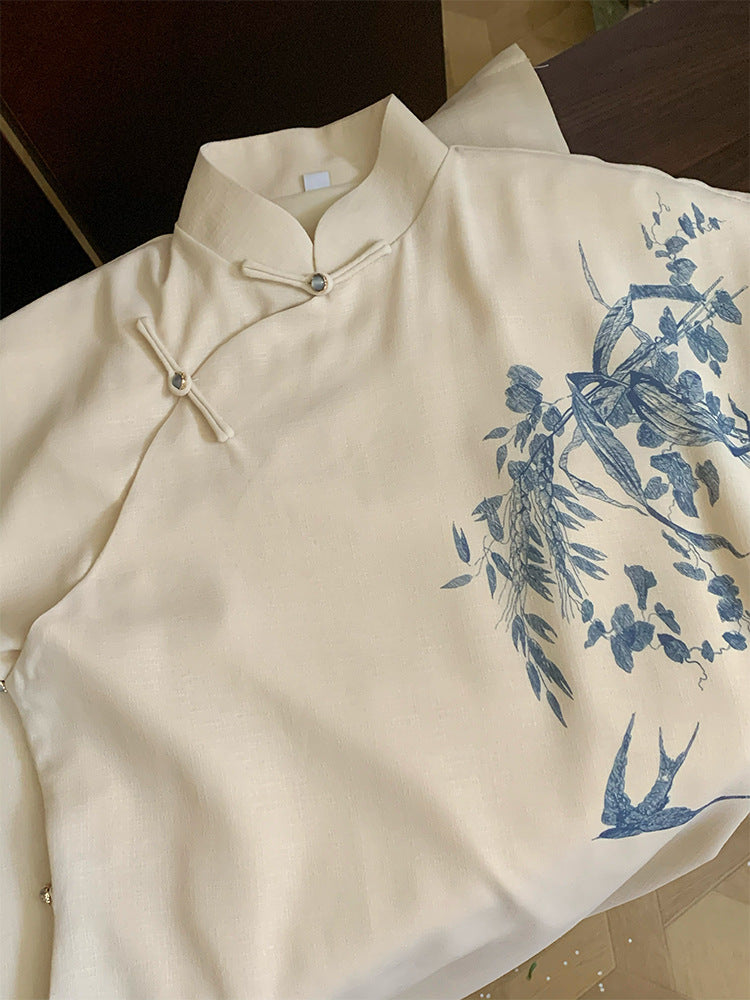 Porcelain cheongsam (preorder)