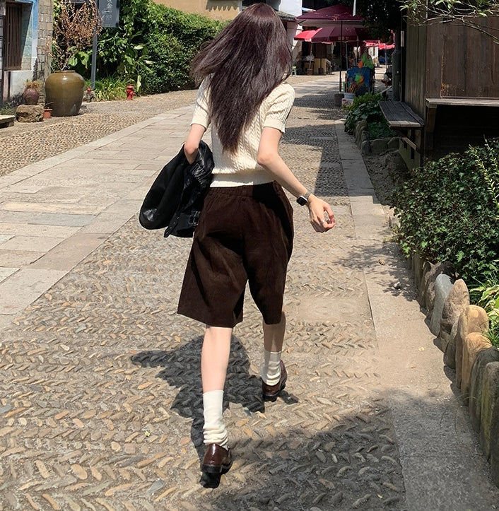 Oxford braided top (preorder/ 2 colours)