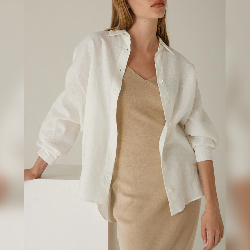 French linen shirt (preorder/ 2 colours)