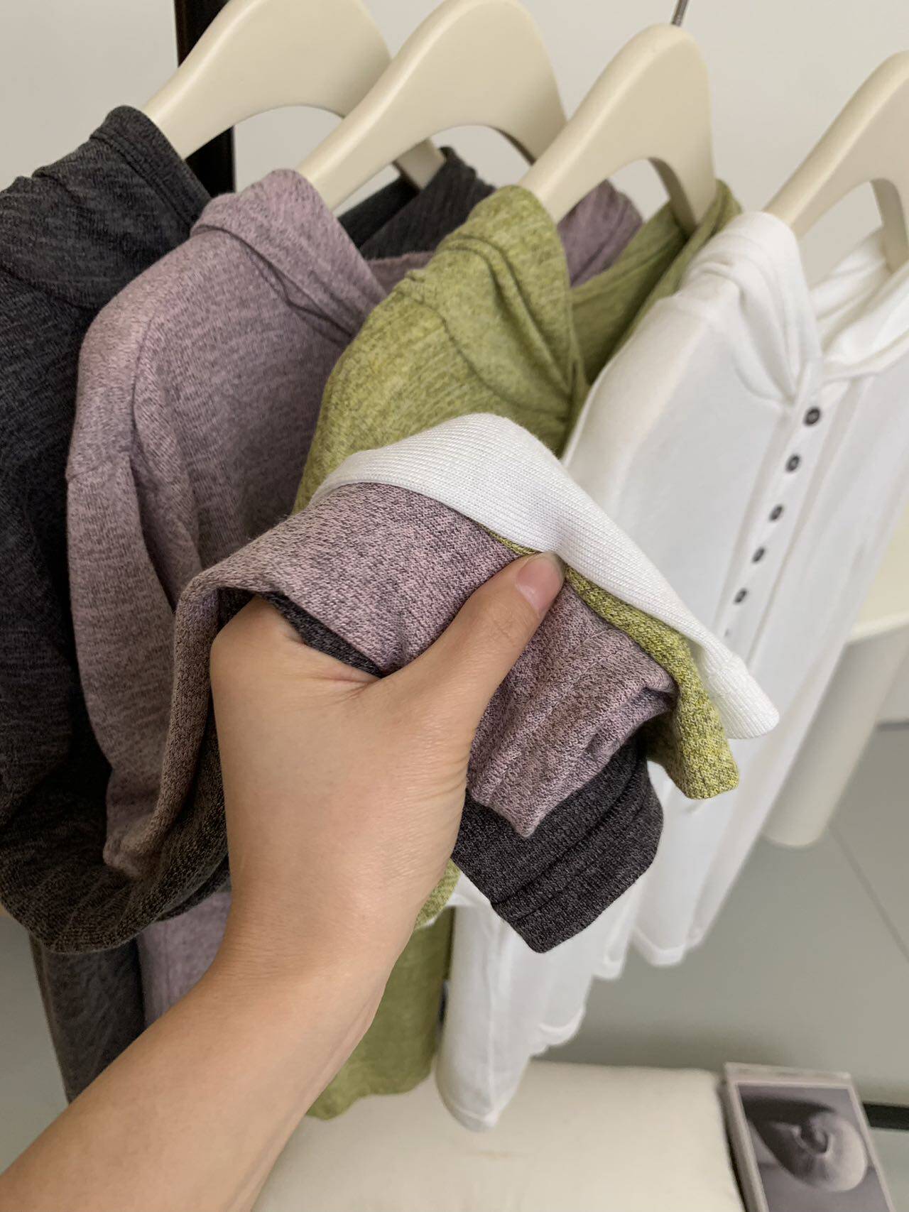 Hoodie slouch top (preorder/ 4 colours)