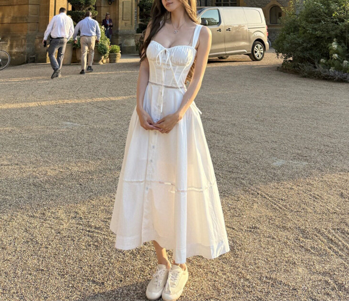 Milkmaid dress (preorder)