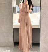 Convertible maxi dress (ready stock in green (S)/ 3 colours)