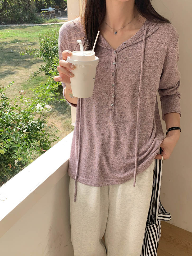 Hoodie slouch top (preorder/ 4 colours)