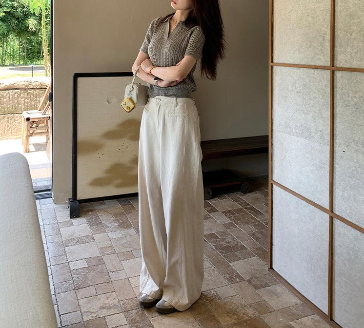 Oxford braided top (preorder/ 2 colours)