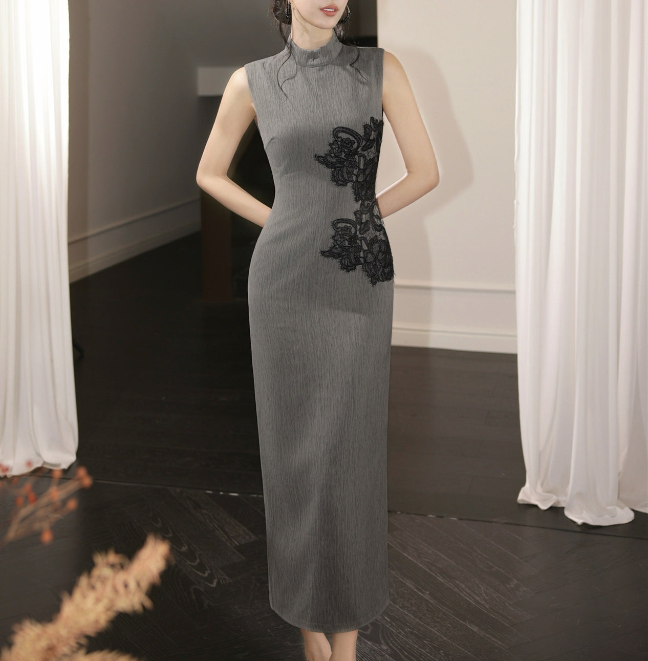 Poet cheongsam (preorder/ 2 colours)