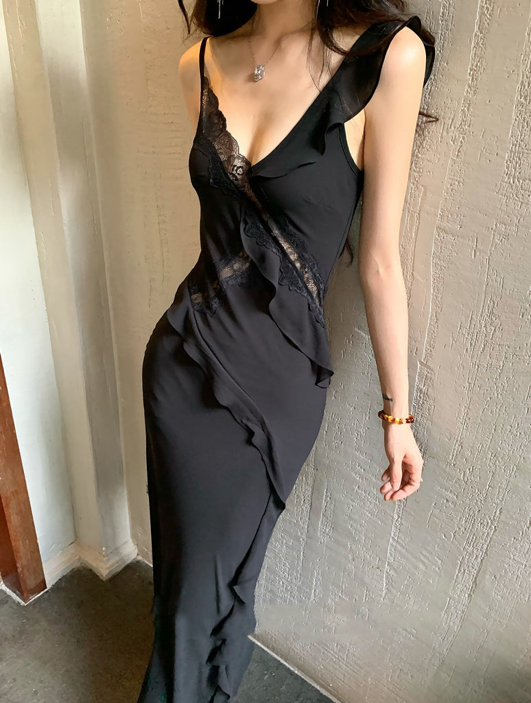 Maxell maxi dress (ready stock in L)