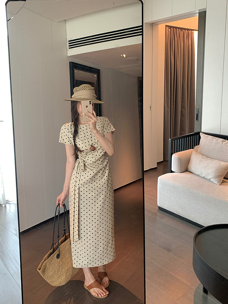 Vio polka dress (preorder)