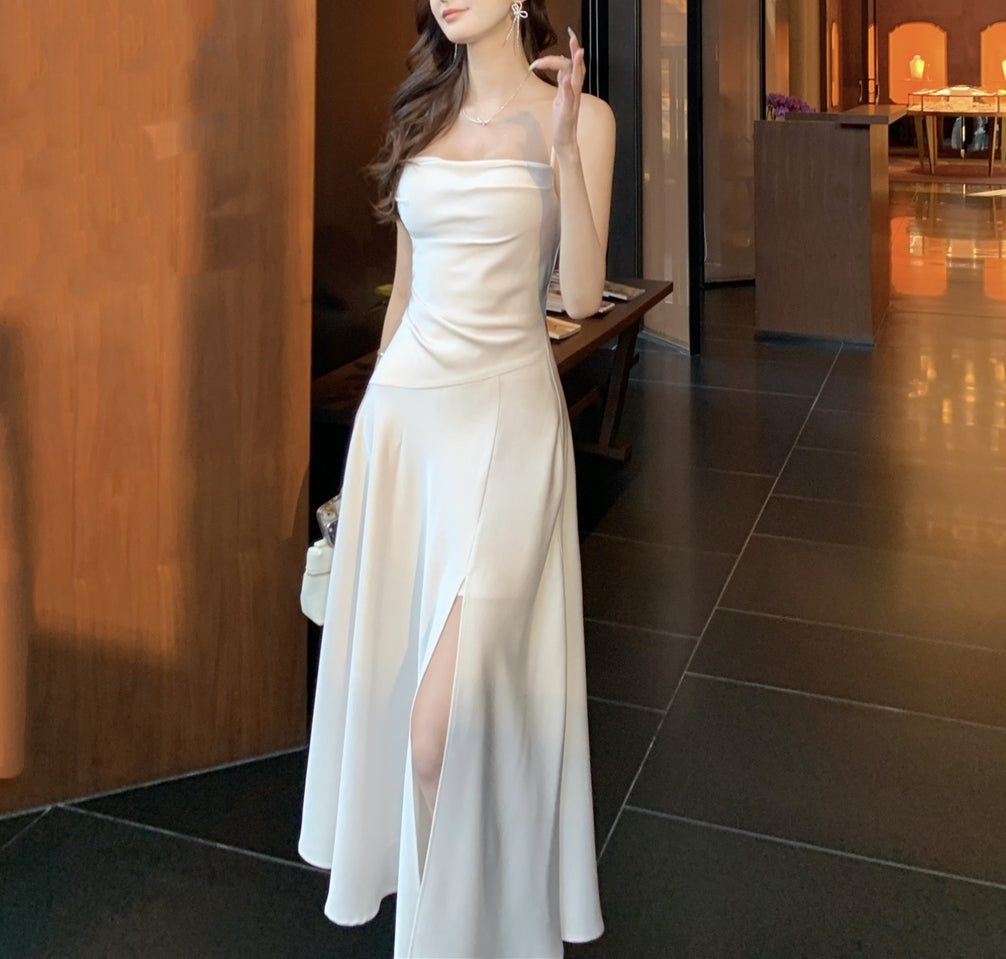 Velour dress (preorder/ 2 colours)