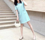 Babyblue dress (ready stock in S&L)