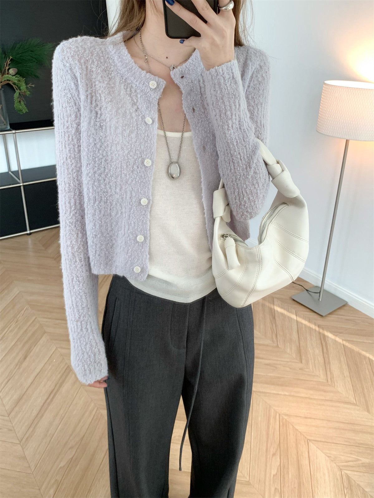 Dopamine fleece cardigan (preorder/ 7 colours)