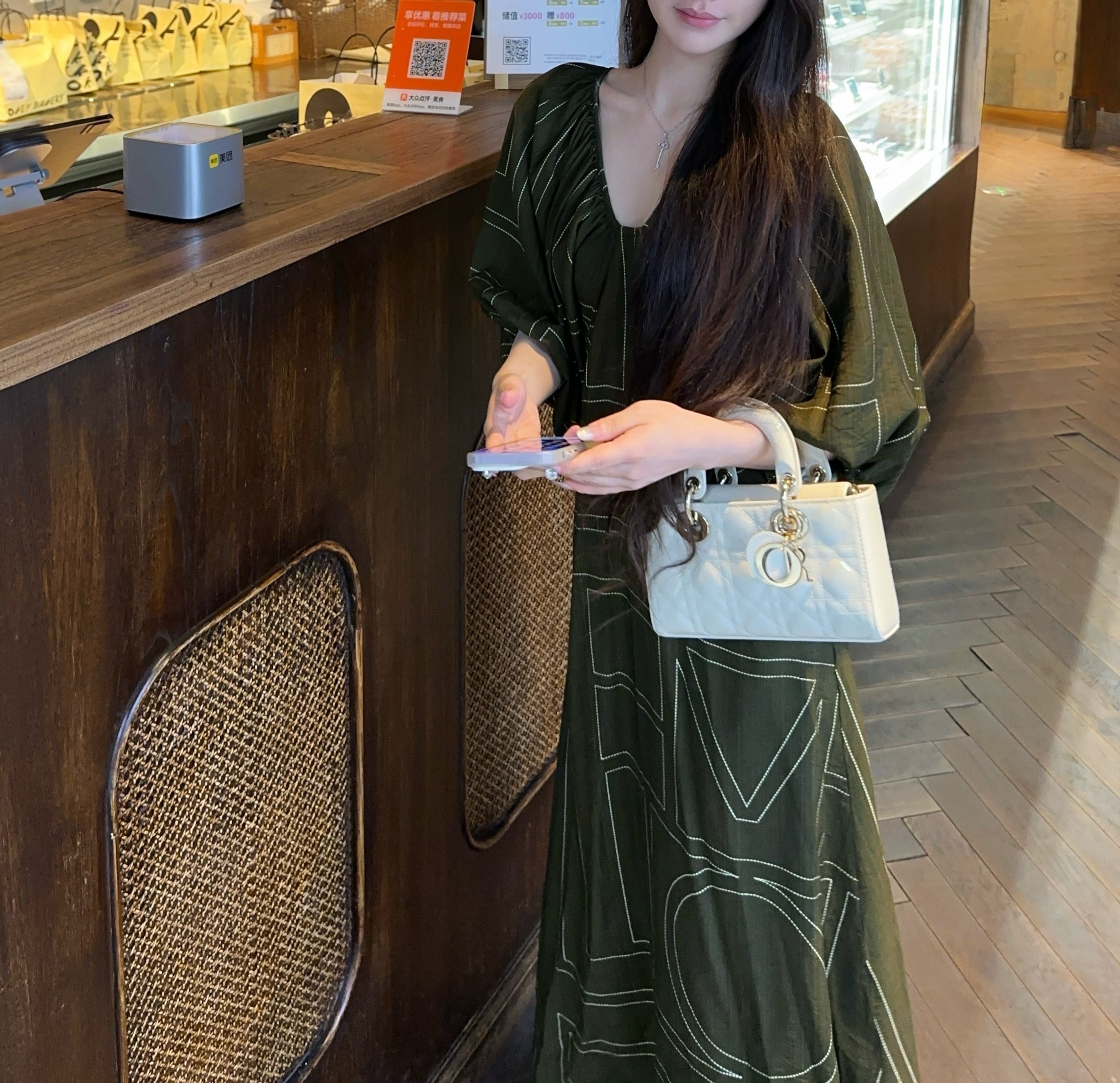 Aztec resort dress (preorder/ 3 colours)