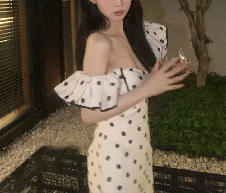 Polky dress (preorder/ 2 colours)