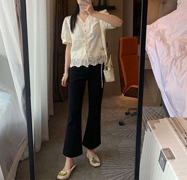 Balliese jeans (ready stock in light blue/ 4 colours)