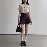 A-line Suit Skirt (preorder/ 4 colours)