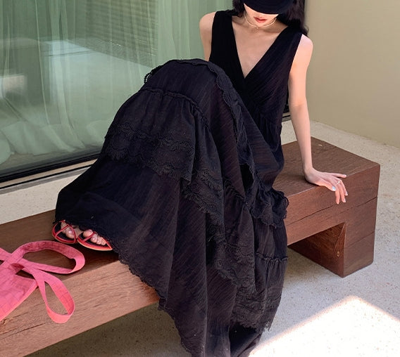 Chiffon Cake Dress (preorder/ 2 colours)