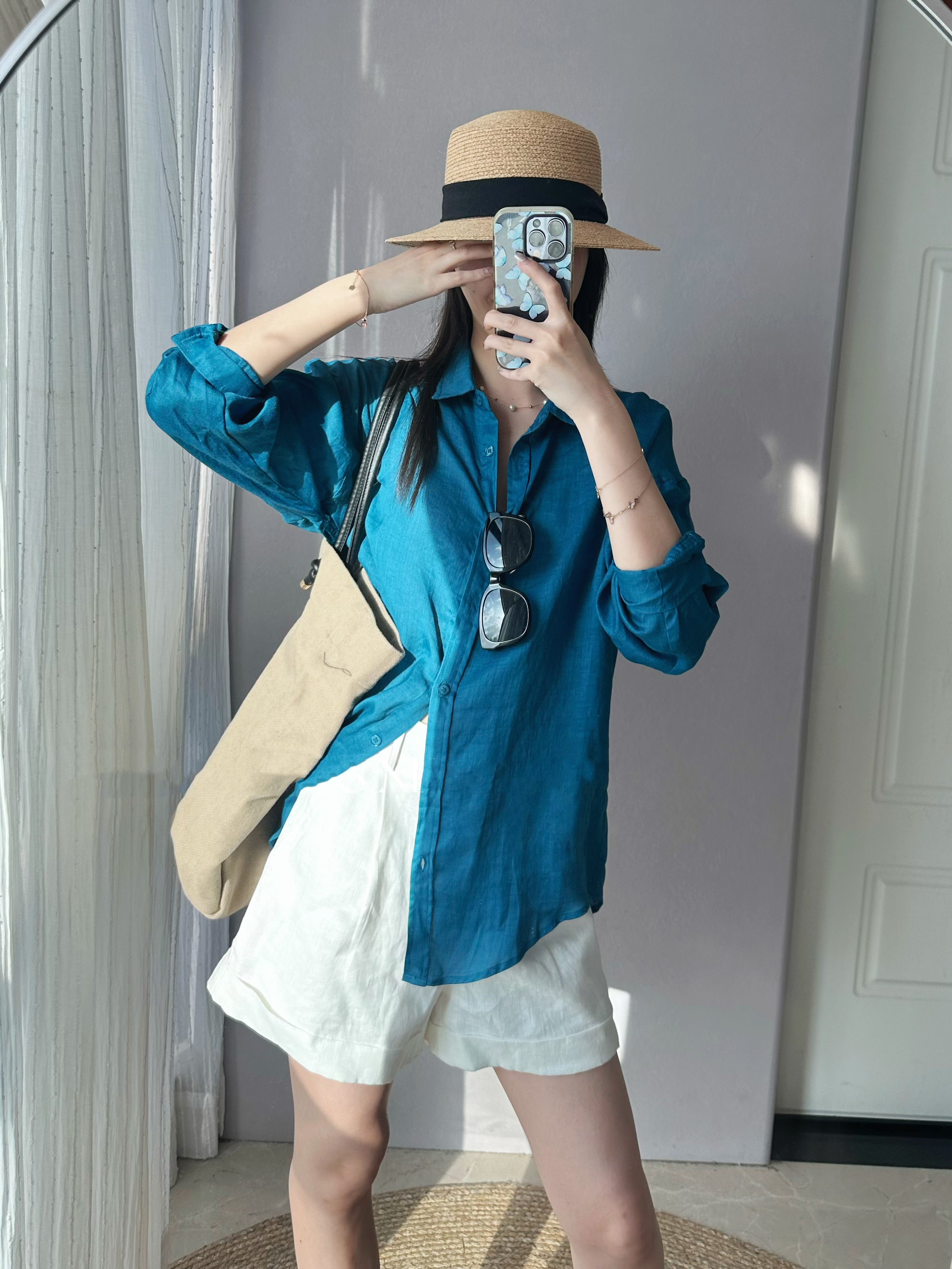 Ramie linen shirt (preorder/ 6 colours)