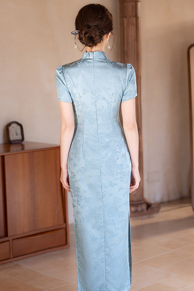 Bluebird cheongsam (preorder)