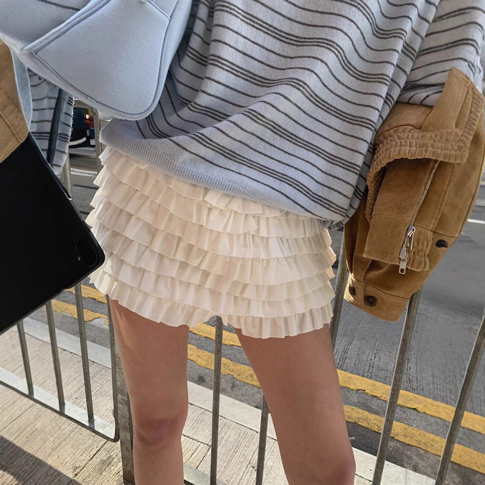 Chic layered skort (preorder)