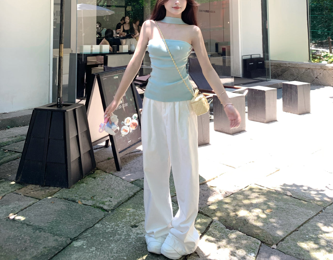 Penelope halterneck top (preorder/ 4 colours)