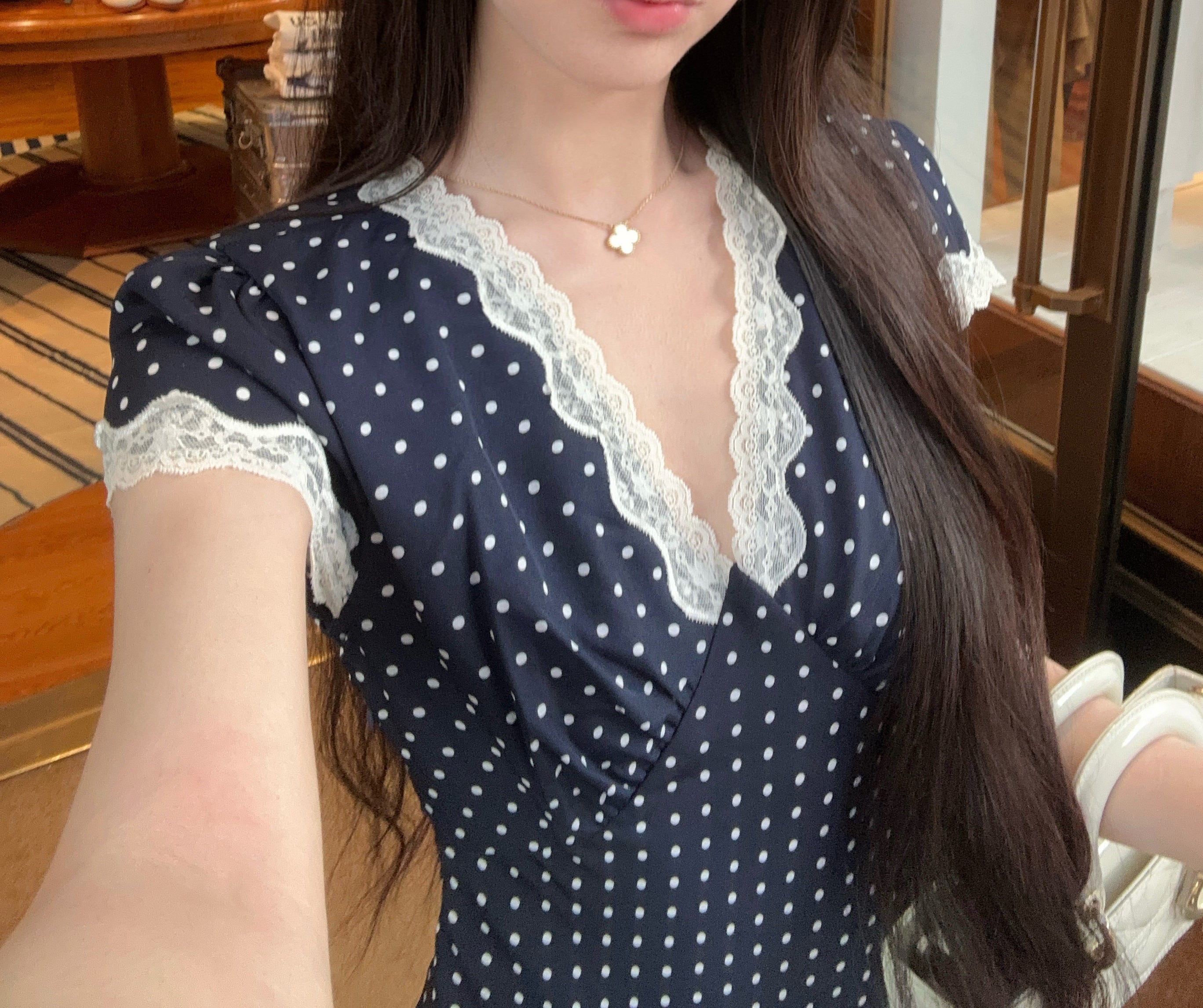 Maiden polka dress (preorder)