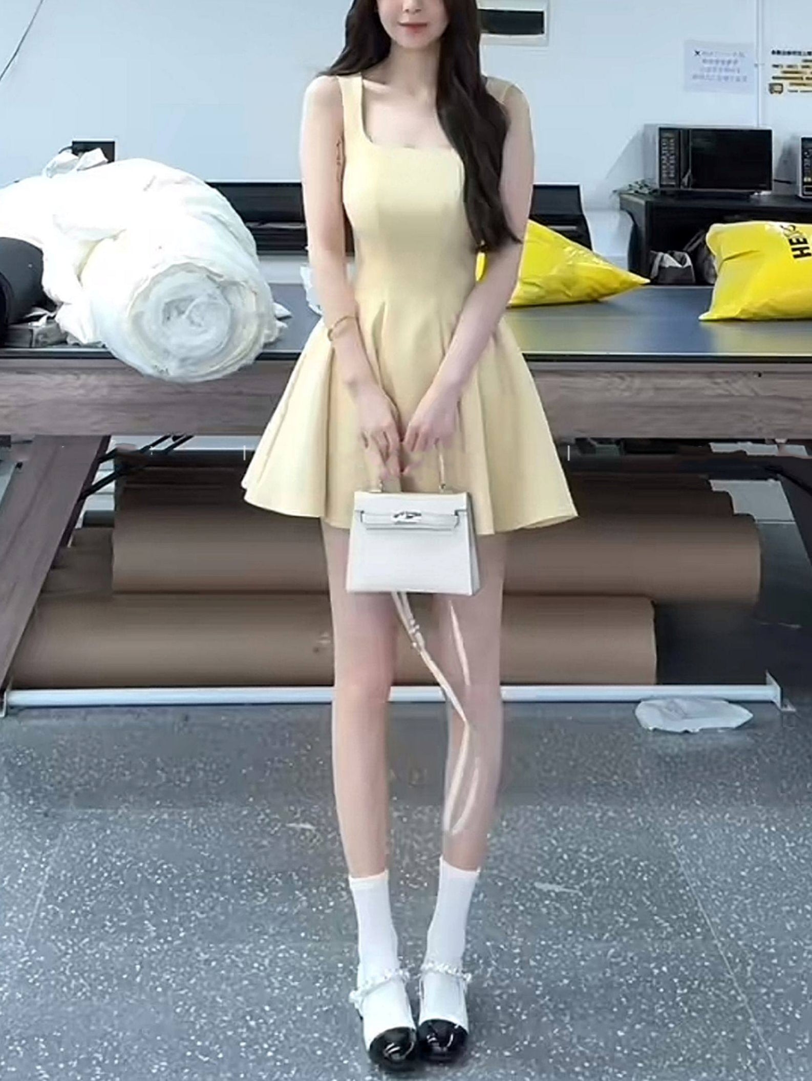 Dove dress (preorder/ 2 lengths/ 2 colours)