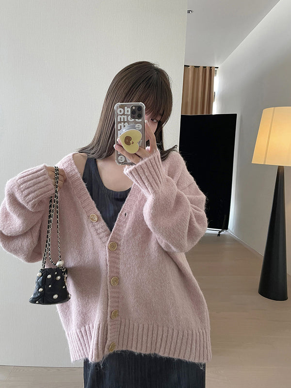 Fuzz cardigan (preorder/ 5 colours)