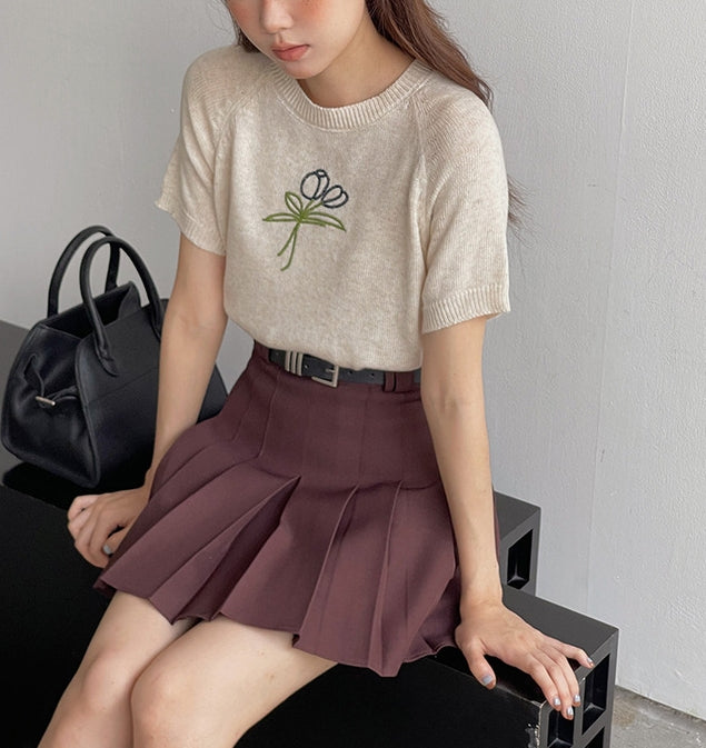 A-line Suit Skirt (preorder/ 4 colours)