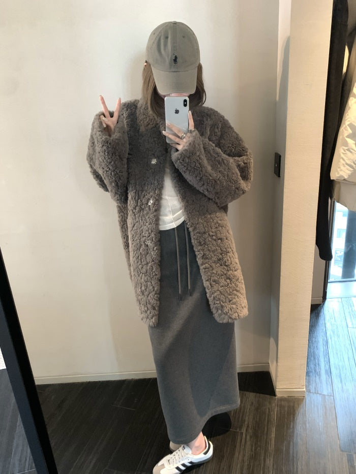 Midi wool jacket (preorder/ 2 colours)