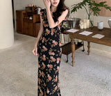 Opal maxi dress (ready stock in S&M)