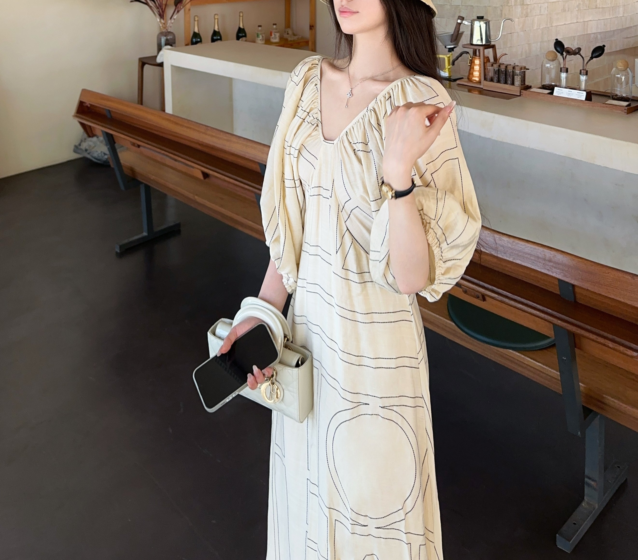 Aztec resort dress (preorder/ 3 colours)