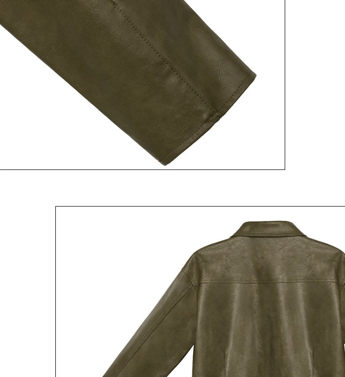 Kay leather jacket (preorder/ 2 colours)