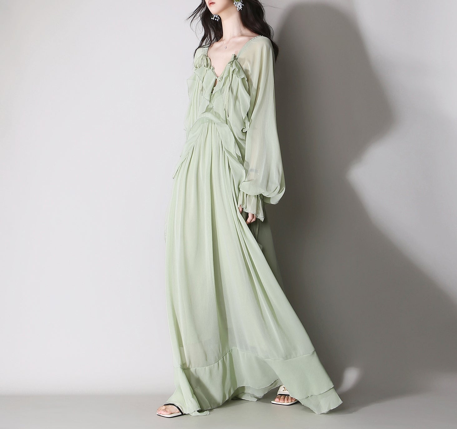 Mint maxi dress (preorder)