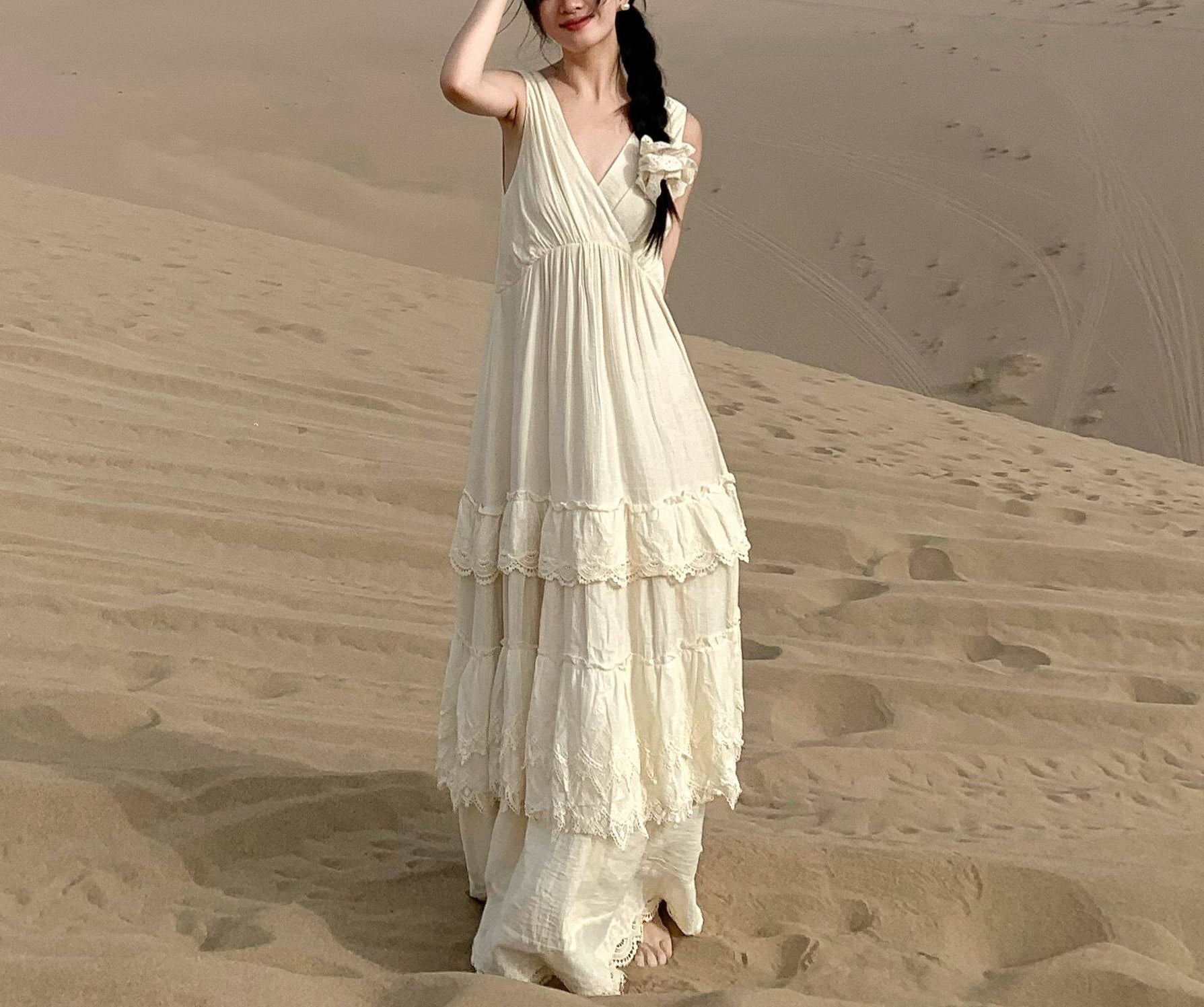 Chiffon Cake Dress (preorder/ 2 colours)