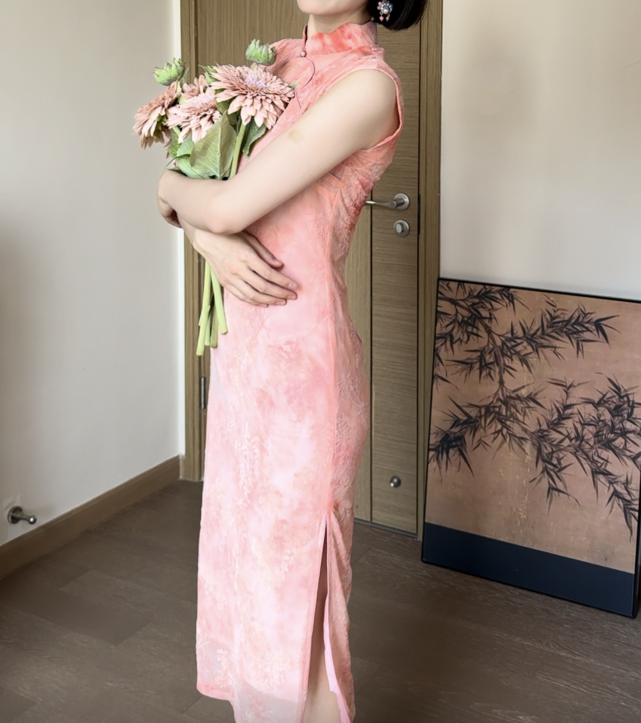 Abe cheongsam (preorder/ 2 colours)