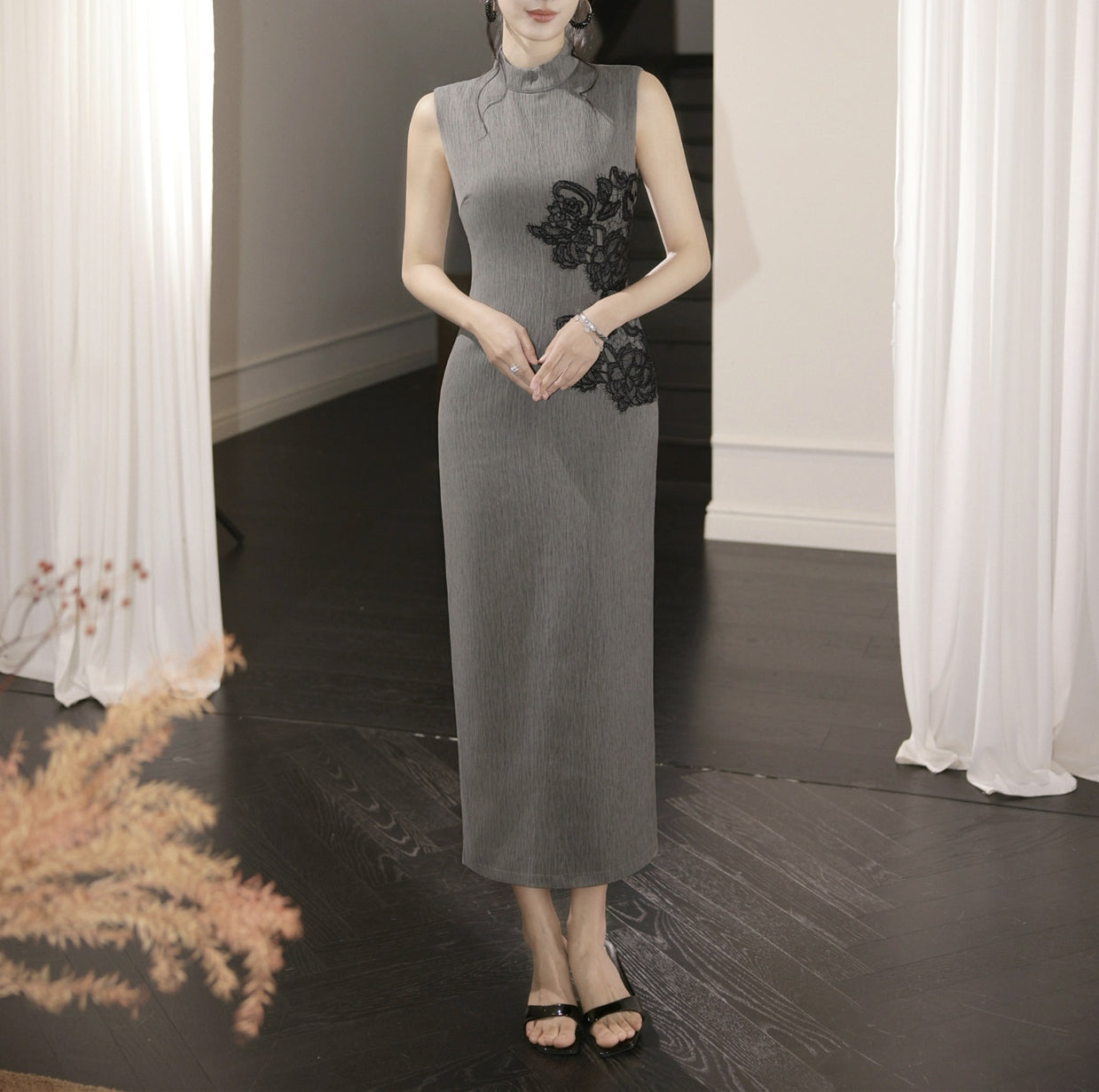 Poet cheongsam (preorder/ 2 colours)