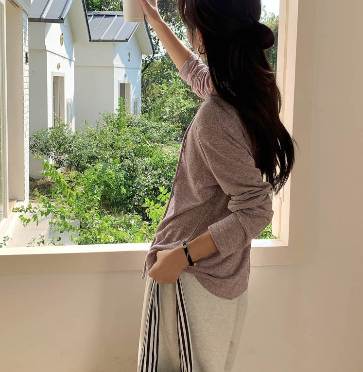 Hoodie slouch top (preorder/ 4 colours)