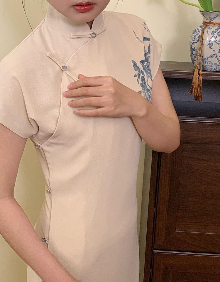 Porcelain cheongsam (preorder)