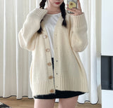 Fuzz cardigan (preorder/ 5 colours)