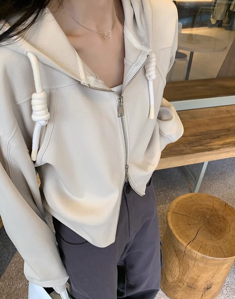 Ruru hoodie top (preorder/ 3 colours)